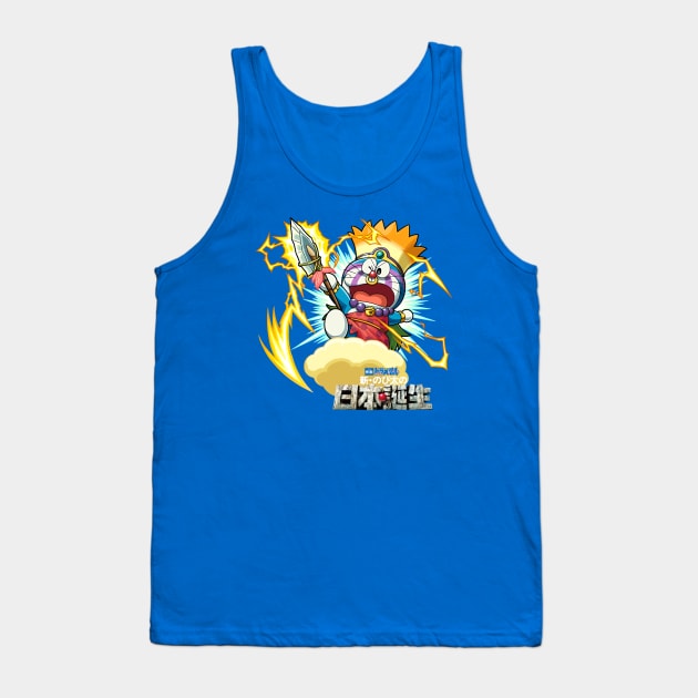 Dora-Zombie Doraemon: Nobita and the Birth of Japan 2016 Tank Top by Celestial Crafts